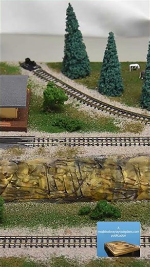 Shelf layout HO scale