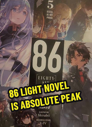 Eighty Six Light Novel Volume 5: Anime Spoilers Ahead!