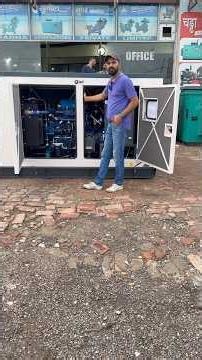 58.5 kVA KIRLOSKAR KOEL CPCB-4 DG SET | 74 HP 4-CYLINDER ENGINE || SILENT GENERATOR🔥