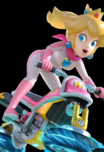 PRINCESS PEACH 👑 #viraltiktok #viralvideo #halloween #princesspeach #racing