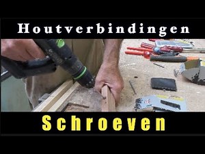 Timmertip 1249 Houtconstructie verbindingen #3 schroeven