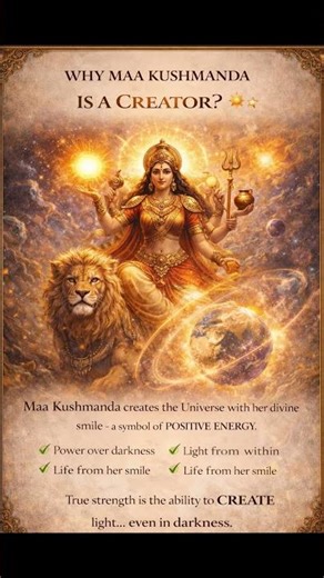 Navratri Day 4: She Created the Universe with a SMILE 😳