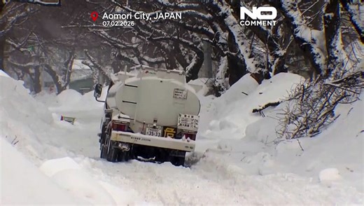 Fortes chutes de neige au Japon : au moins 45 morts et plus de 500 blessés