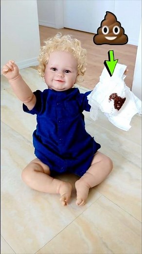 MY REBORN DIAPER CHANGE FAIL #rebornbaby