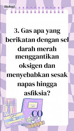 Tes Kecepatan Ilmu Sains, 5 Soal - Kuis Sains dalam 1 Menit (496)