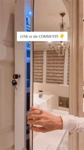 This LED jewelry organizer is the ultimate space-saving upgrade! ✨ Wall or door-mounted, lockable, and packed with storage — plus a gorgeous rounded mirror that makes getting ready feel luxe. Perfect Christmas gift for anyone who loves jewelry and staying organized 🎁💍 #amazonfinds #jewelryorganizer #christmasgiftideas #holidaygiftguide #giftforher #amazonhome #homedecor #organizationmusthaves #amazonfavorites #makeupstorage #closetorganization #homeessentials #blackfridaysale #founditonamazon 