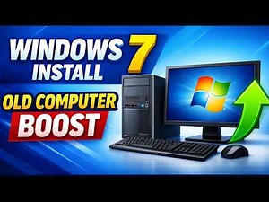 Old PC Fast! Install Windows 7 on Low-End Computer (Step-by-Step)