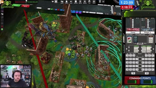 Space Wolves vs. Chaos Daemons | T5S2 Pod 67 Round 1 | 40k Live Commentary !lists !links