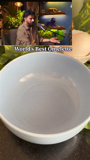 Tabassum G | World’s BEST Omelette… by none other than Chef Ranveer Brar! 👨‍🍳✨ Super fluffy, super tasty, and unbelievably simple to make! 🧡 Breakfast... | Instagram