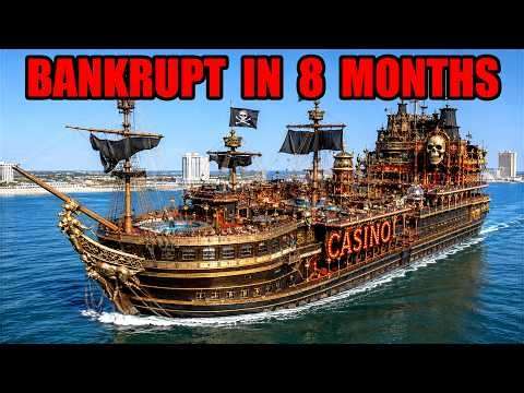 Mississippi’s ABANDONED $200 Million Pirate Ship Casino: Treasure Bay
