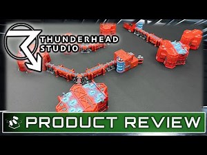 BATTLETECH Terrain! Thunderhead Studio Drop Base Delta Review | Wargaming Terrain Setup 2024