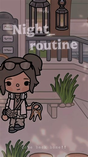 쉐어 하우스에서 Night routine || #tocaworld #tocaboca#tocalifeworld#vlog#night#jpopメドレー ||