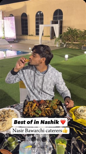 Adnan Pathan on Instagram: "Siddiqui family Shaadi best Cateres of Nashik : More enquiry, 7738651629 Nasir Bawarchi caterers👍 : @adnaan.08 : : #nashik #caterers #adnaan08 #saadi #tohnikalpadamai"