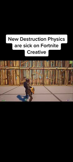 Exploring the New Destruction Physics in Fortnite Creative