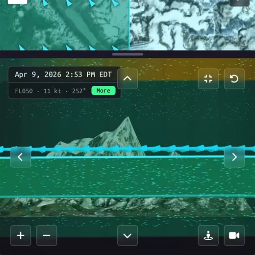 Detailed wind vector reports now include a 3D view of the wind, exportable as a high-resolution image.