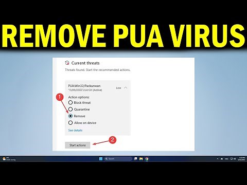 How To Remove PUA Win32 Packunwan Virus