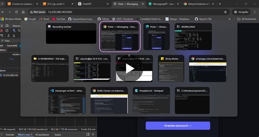 #kubernetes #fastapi #websockets #postgresql #redis #aws #devops #backendengineering | Gaurav Girase