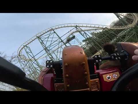 Efteling Python 12th Row Onride POV December 2025