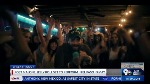 Post Malone, Jelly Roll set to perform at the Sun Bowl Stadium in May