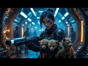 She Saved Alien Cubs from Raiders… Now an Entire Predator Pack Guards Their Fragile Human Hero Now!!