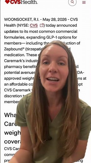 CVS Just Changed The Rules For Zepbound #zepbound #glp1 #news