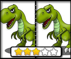 Play Dinosaur Spot The Difference | Free Online  Games. KidzSearch.com
