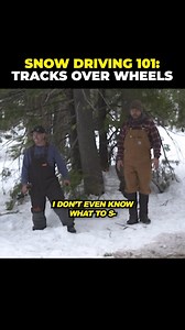 Snow driving 101: tracks over wheels! Watch this Tacoma BEAST make these snow trails look easy 🔥 - #4x4 #adventure #explore #snow #sierranevada #california #wheeling | 4WD 24/7