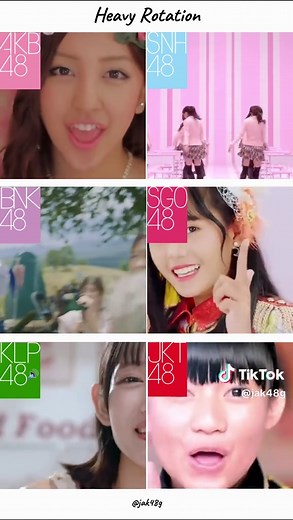 Heavy Rotation - AKB48 / SNH48 / BNK48 / SGO48 / KLP48 / JKT48 . #heavyrotation #akb48 #jkt48 #snh48 #bnk48 #sgo48 #klp48 #akb48group #48group #jpop #mv #fyp