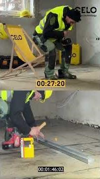9x Faster Drywall Frame Fixing with CELO FORCE ONE+