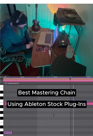 Best Mastering Chain Using Stock Plug ins 🎚️ FL Studio. Logic. Ableton. Doesn’t matter. The DAW was never the problem. Producers really waste so much time debating which plugins to buy instead of fixing how your master sounds. Sound selection gain balance Get those wrong and no plugin on the planet saves you. Get those right and stock plugins are more than enough. 👇 Here’s the stock chain that works in any DAW 🔥 Saturator goes first. This acts as a clipper. You can use it as a hard or soft cl