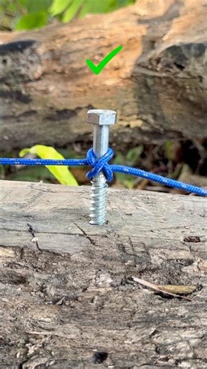 how to tie a nail knot quickly #nailknowledge #tricks #DIYTips #tutorial