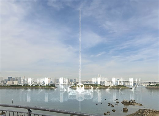 One of the Largest Fountains in the World Is Coming to Tokyo