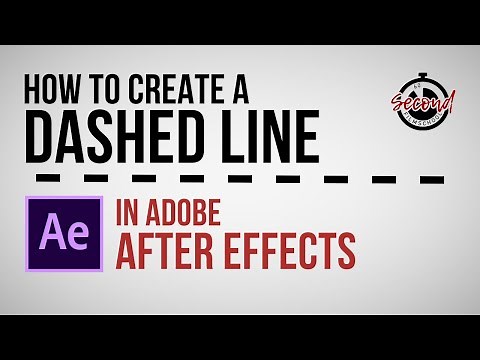 How to Create a Dashed Line in After Effects