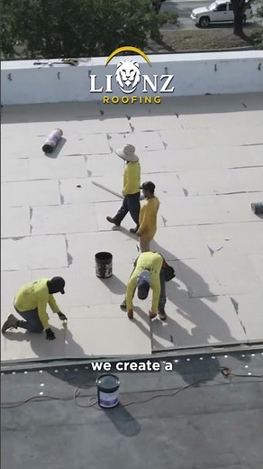 Flat Roof Ponding? THIS Is the Fix 👀 | ROOFormative 101 by #LionzRoofing