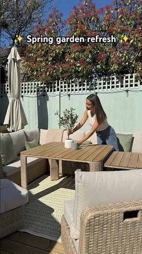 Spring garden refresh ☀️🌸🪴 #DIYTips #HowTo #BandQ​