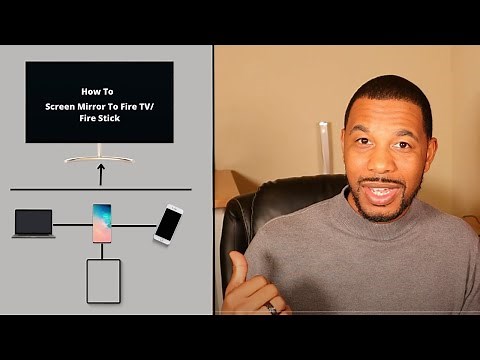 How to Screen Mirror To Fire Stick 2022 /Fire TV using iPhone, IPad, Samsung Galaxy, Windows, & Mac
