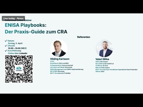 ENISA Playbooks: Der Praxis-Guide zum CRA