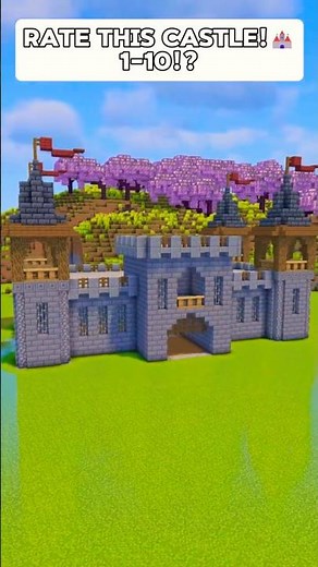 Minecraft : How to build a Castle