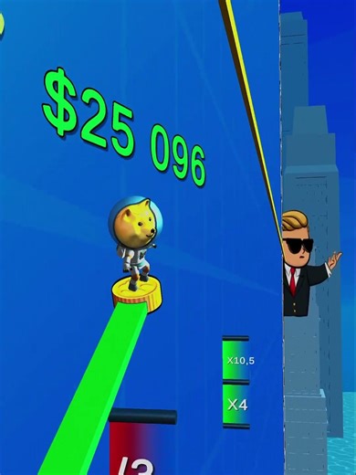 2 The Moon Level 56 🚀 Hyper Speed Traps & Frame Perfect Clutch Run 💀🔥 #dog #money #viral #trending