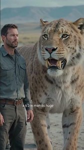 Biggest Saber-Toothed Tiger vs 6'5" Human | Real Size Comparison