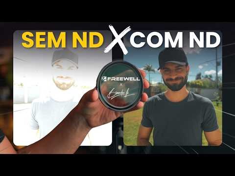 Chega de perder cenas ajustando filtro ND - Freewell True VND na prática