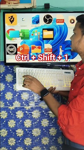 Desktop ke icons size Chhota bda kaise kare ? #shorts #computer