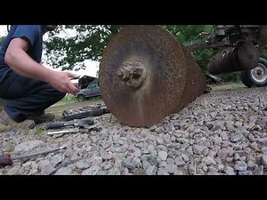 Chisel plowing disc repair and discing