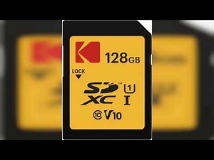 Review: KODAK SDXC Card 128GB UHS-I U1 V10 Premium, up to 85MB/s Read Speed, for Full HD Video...