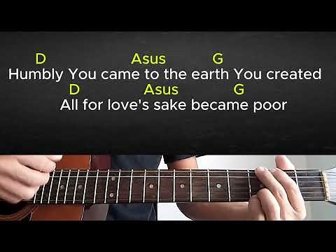 Here I am to worship-Hillsong Worship Guitar Tutorial with Chords and Lyrics