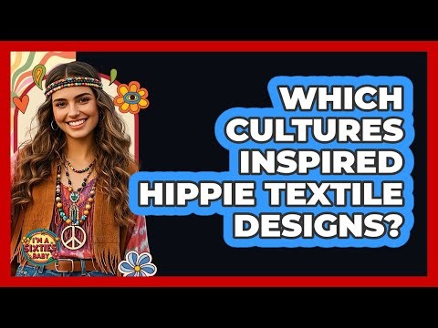 Which Cultures Inspired Hippie Textile Designs?