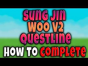How to GET SUNG JIN WOO V2 IN SAILOR PIECE FULL COMPLETE GUIDE QUESTLINE SJW V2 Roblox