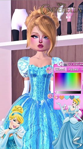 Cinderella Inspired Dress to Impress Ideas