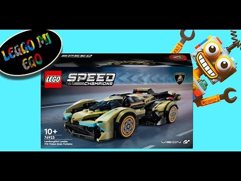 LEGO Lamborghini Lambo V12 Vision GT Super Car - REVIEW! (...and build)