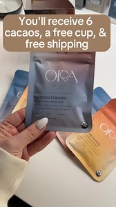 Find Your Perfect Cacao! 🍫 6 Packets of Cacao – Six unique blends to discover your favorite! ☕ Free Cacao Cup – A handcrafted cup to enhance your cacao ritual. 🚚 Free Shipping – Delivered to your door, at no extra cost! | Ora Cacao